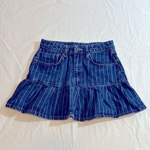 The Ragged Priest Rara Denim Mini Skirt